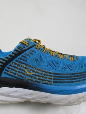 Hoka Men's Bondi 6 Running Sneakers Dresden Blue Black 1019269 DBBC Size 12.5 US